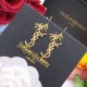 Must buy earrings 2023SS YSL Yves Saint Laurent Must buy earrings 2023SS YSL Yves Saint Laurent